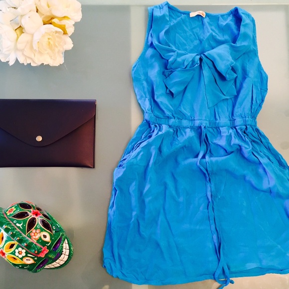 Drawstring dress