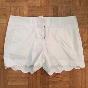 Scalloped LOFT Shorts