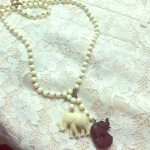 Elephant necklace