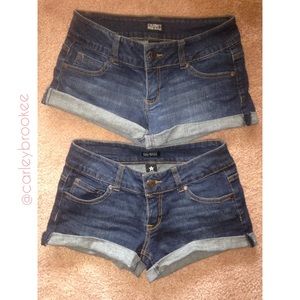 2 pair Bundle Celebrity Pink Jean Shorts! 💙💙