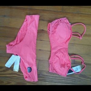 Pink billabong bathing suit!