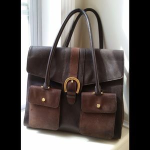 Very nice leather bag Brooks Brothers