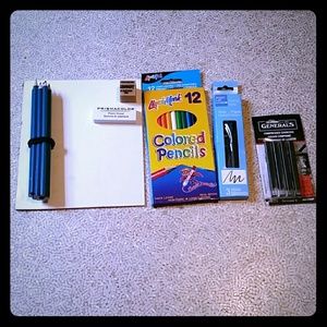 Art supplies bundle