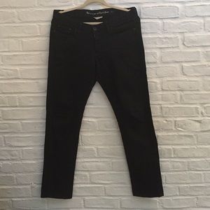 Levi's 531 black jeans- low skinny size 10M