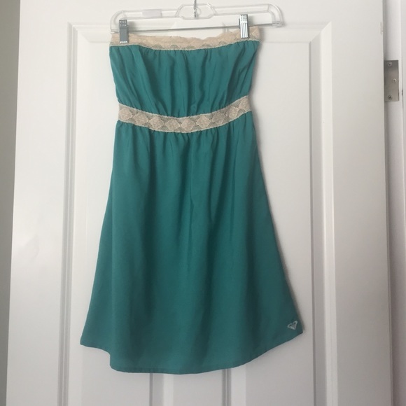 Roxy strapless dress