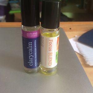 Doterra essential oil clary calm and focus blend