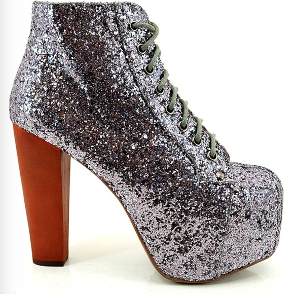 Jeffrey Campbell Lita pewter 7