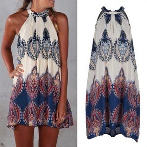 Print dress
