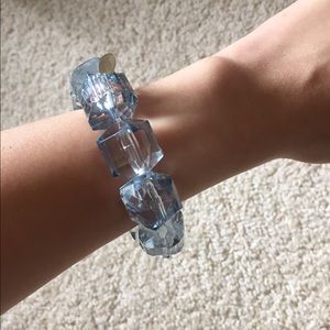 Tarina Tarantino large beaded lucite bracelet