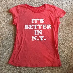 Brandy Melville It's Better in N.Y. Tee