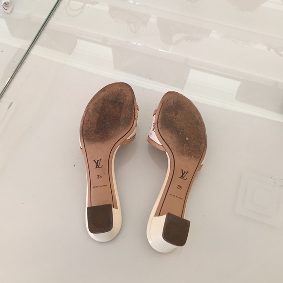 Louis Vuitton multicolor monogram sandals - Picture 2 of 3
