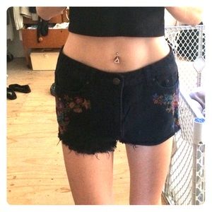 high waist shorts
