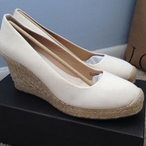 NIB J. Crew | Seville Wedges Size 10