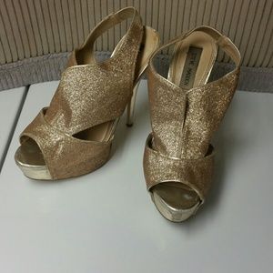 Gold heels