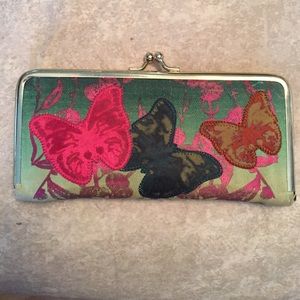 Butterfly wallet.
