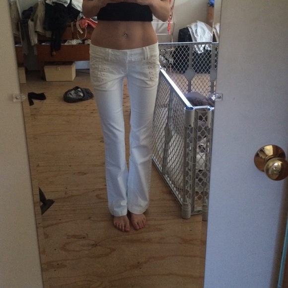 White Business pant