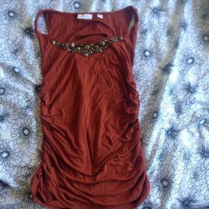 New York & Company Jewelled Tank