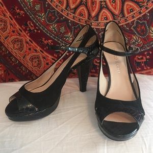 Black Franco Sarto Heels