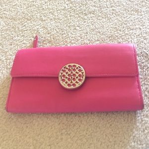 Coach pink wallet