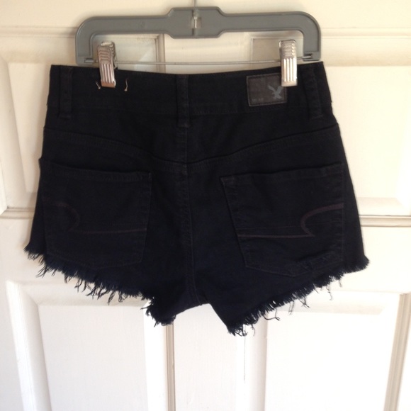 AEO | Distressed High Rise Shorts - Picture 3 of 3