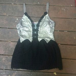 [[HOLDING]]Gimmicks by BKE sequin tank