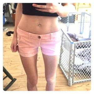 Light pink shorts