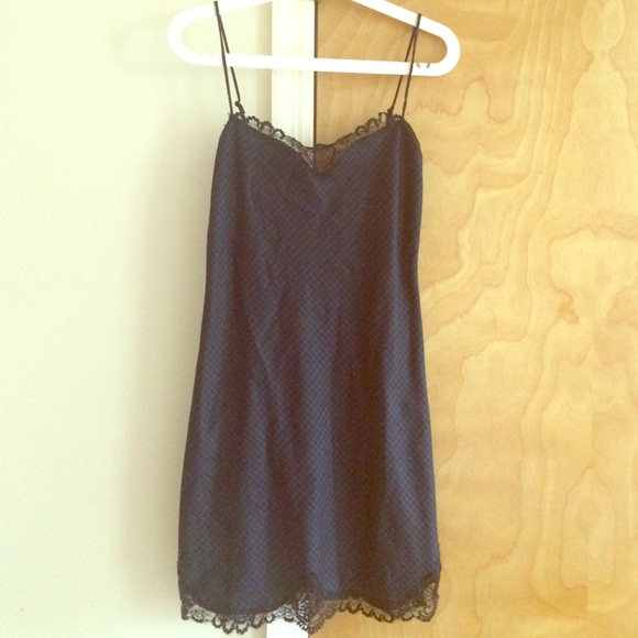Zara lace trimmed dress