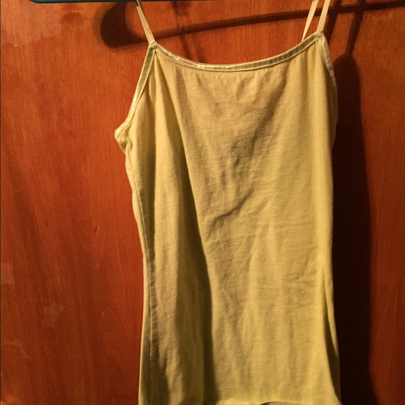 Bright yellow/green cami