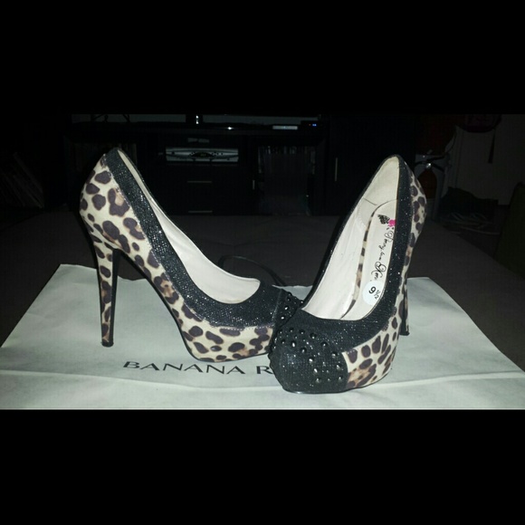 Sexy cheetah heels