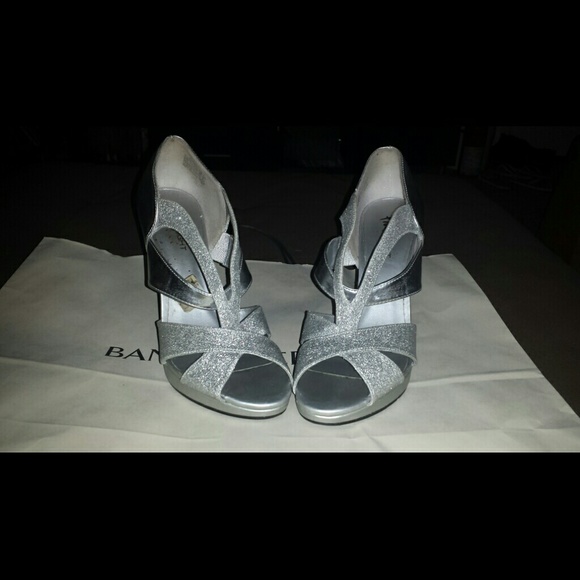 Silver heels