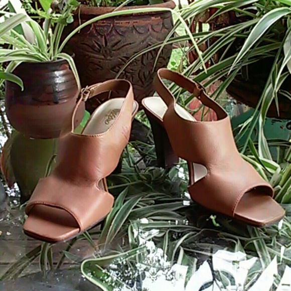 Peanut Butter Leather Sandals Size 9.5