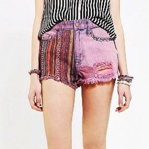 Purple high waisted shorts💜🔮