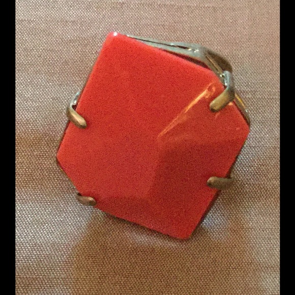 Hive & Honey Coral Ring