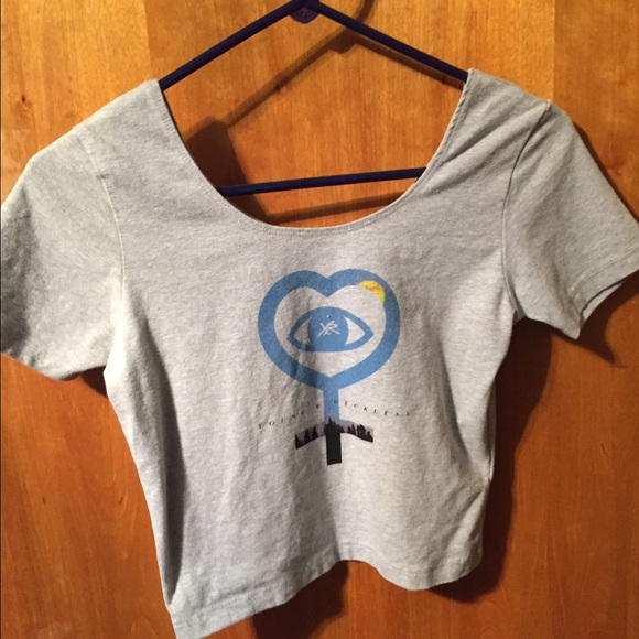 Young and reckless crop top