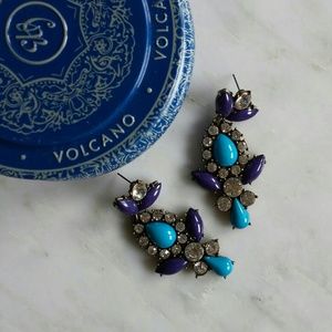 Jeweled Chandelier Earrings