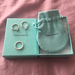 Tiffany $ co. Rings