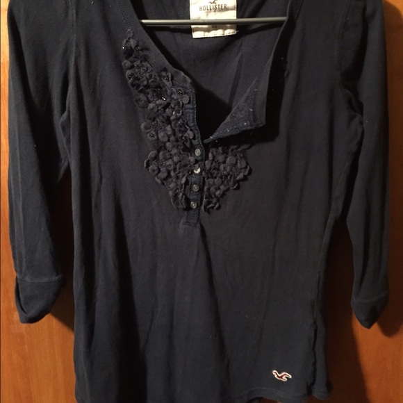Hollister 3/4 sleeve shirt