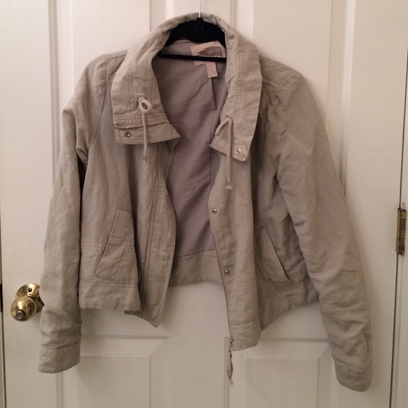 Forever 21 Grey Biker Jacket