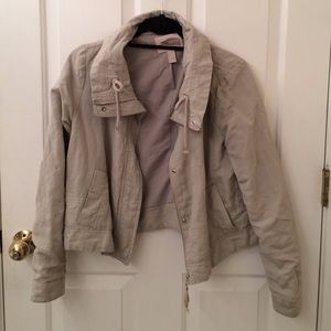 Forever 21 Grey Biker Jacket