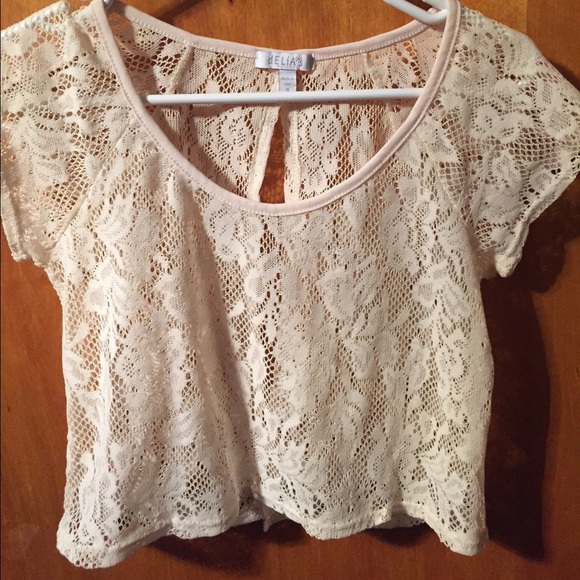Delia's lace shirt