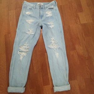 Hollister boyfriend jeans