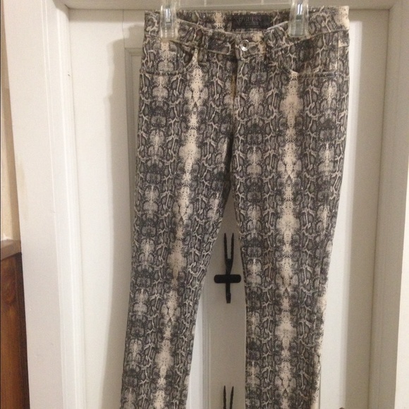Guess Python Print Skinny Jeans