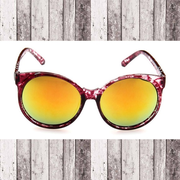Mirrored round Sunglasses