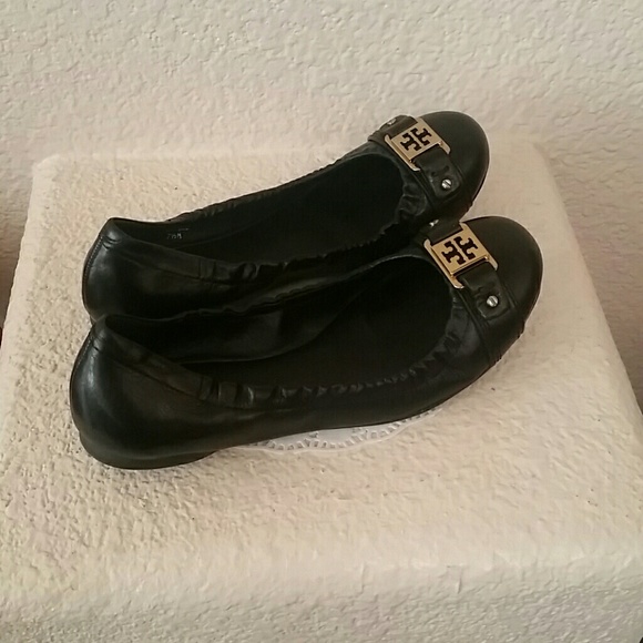Tory Burch black flats - Picture 2 of 4