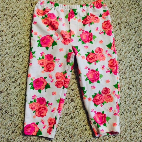 Flower Leggings for Girls