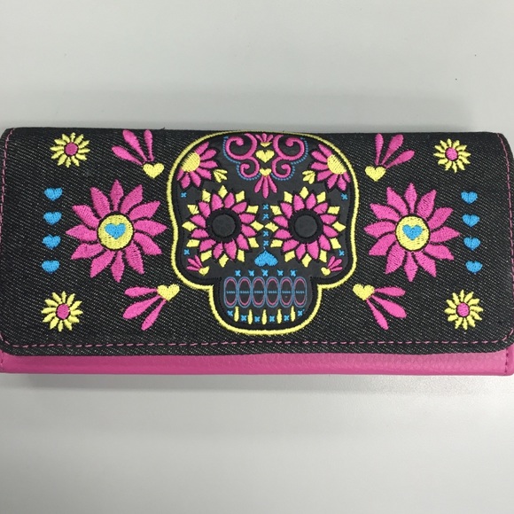 Sugar Skull Loungefly wallet