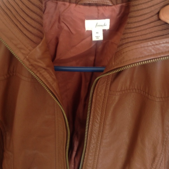 100% Real Leather Jacket from Frenchi