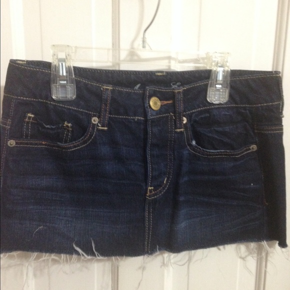 American Eagle Denim Mini Skirt