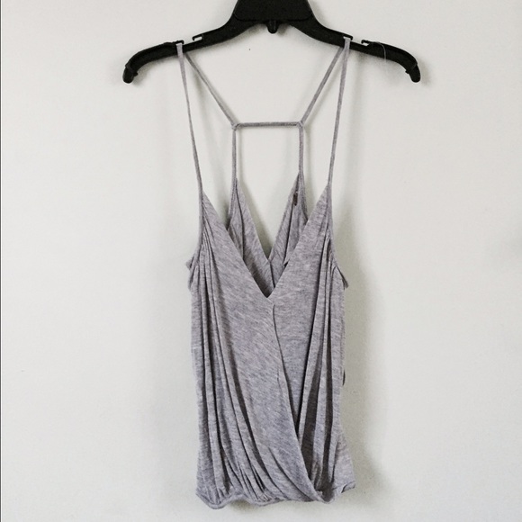 Free People Gray Trendy Tank - Picture 2 of 4