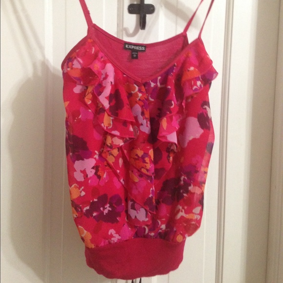 Express Spaghetti Strap Blouse